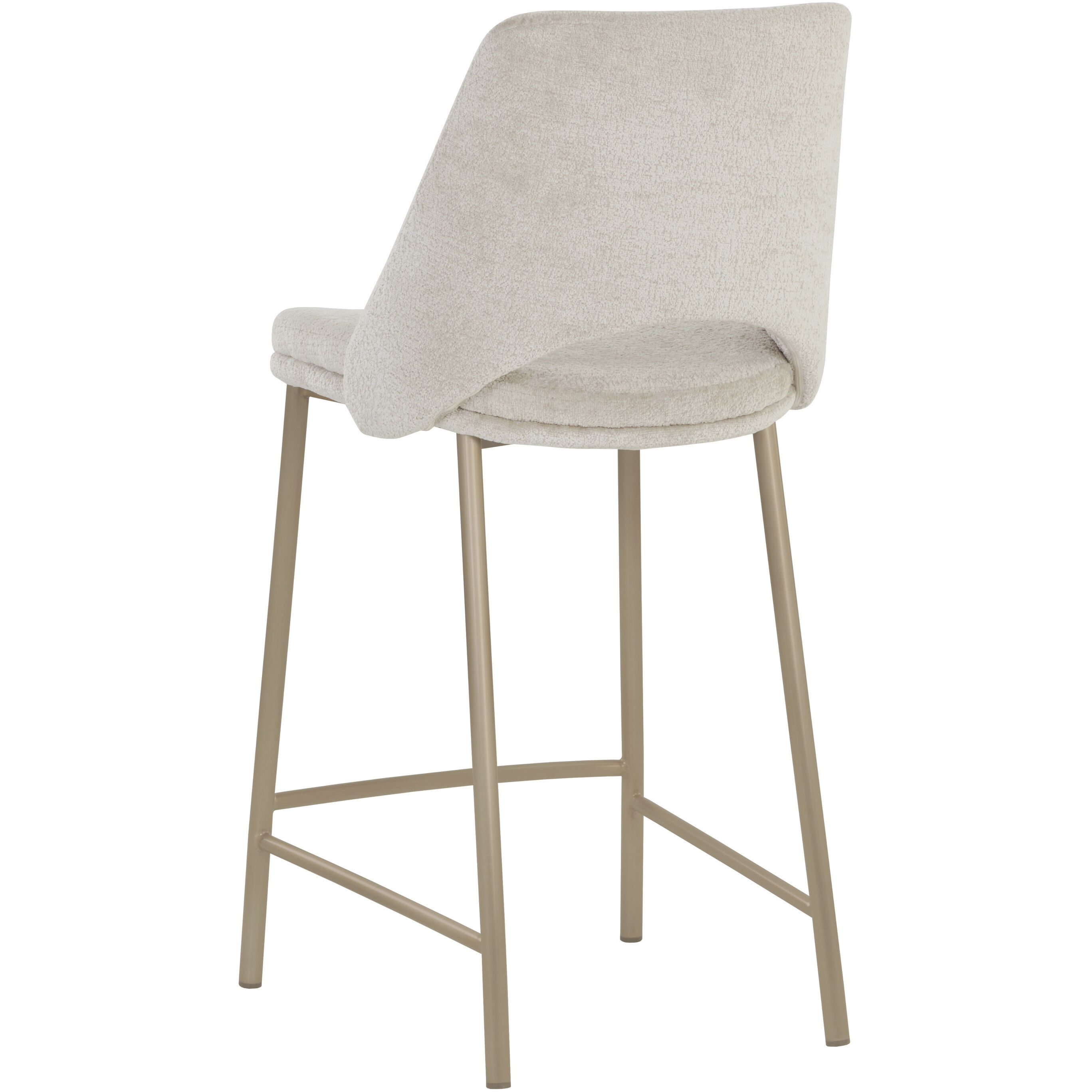Radella 37.75 inch Bergen Taupe Counter Stool
